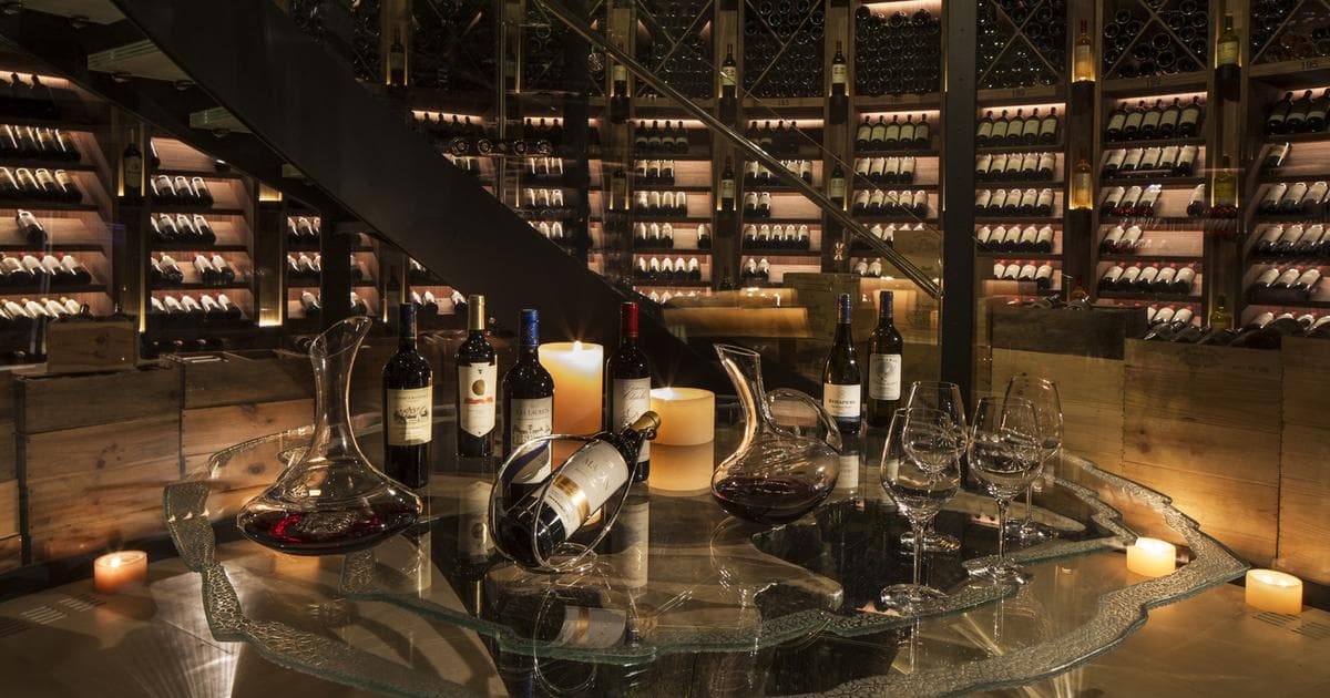 Luxe alpin: la cave exceptionnelle du Four Seasons Megève