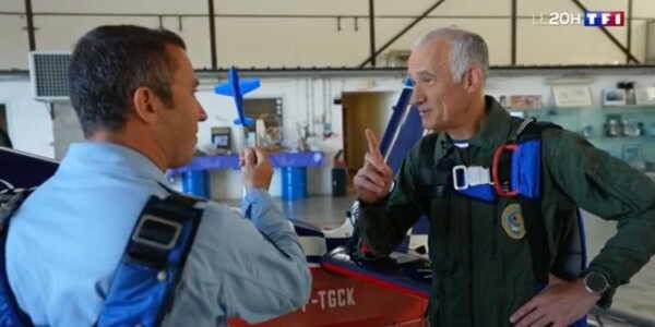 Gilles Bouleau : le présentateur de TF1 vit une expérience inoubliable avec les champions du monde de voltige aérienne