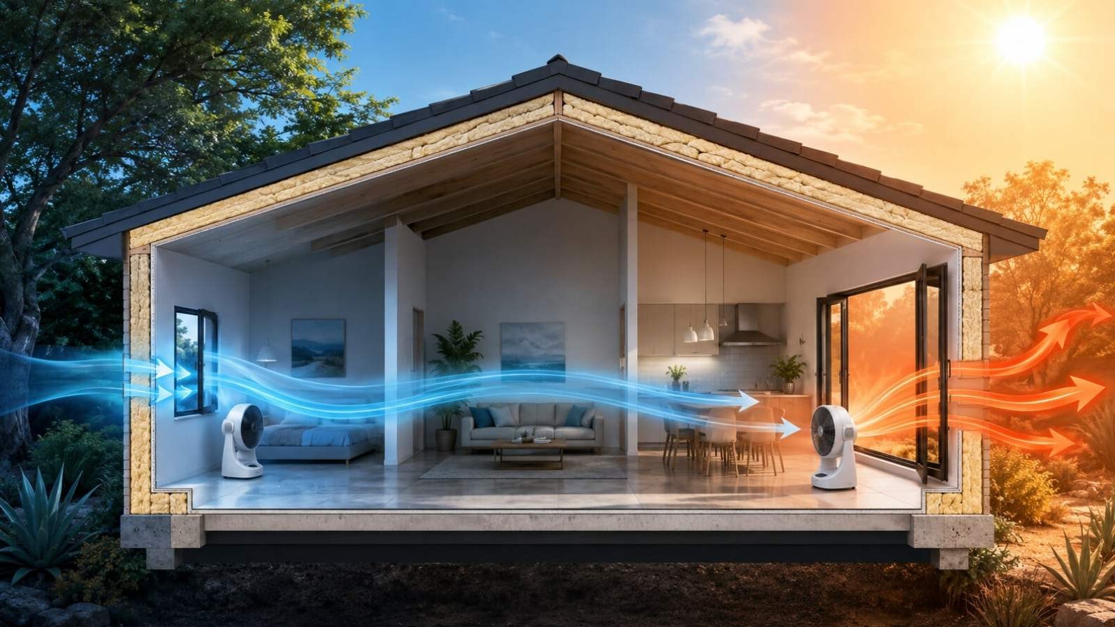 Canicule à Abidjan : l’astuce des deux ventilateurs pour rafraîchir votre maison sans climatisation