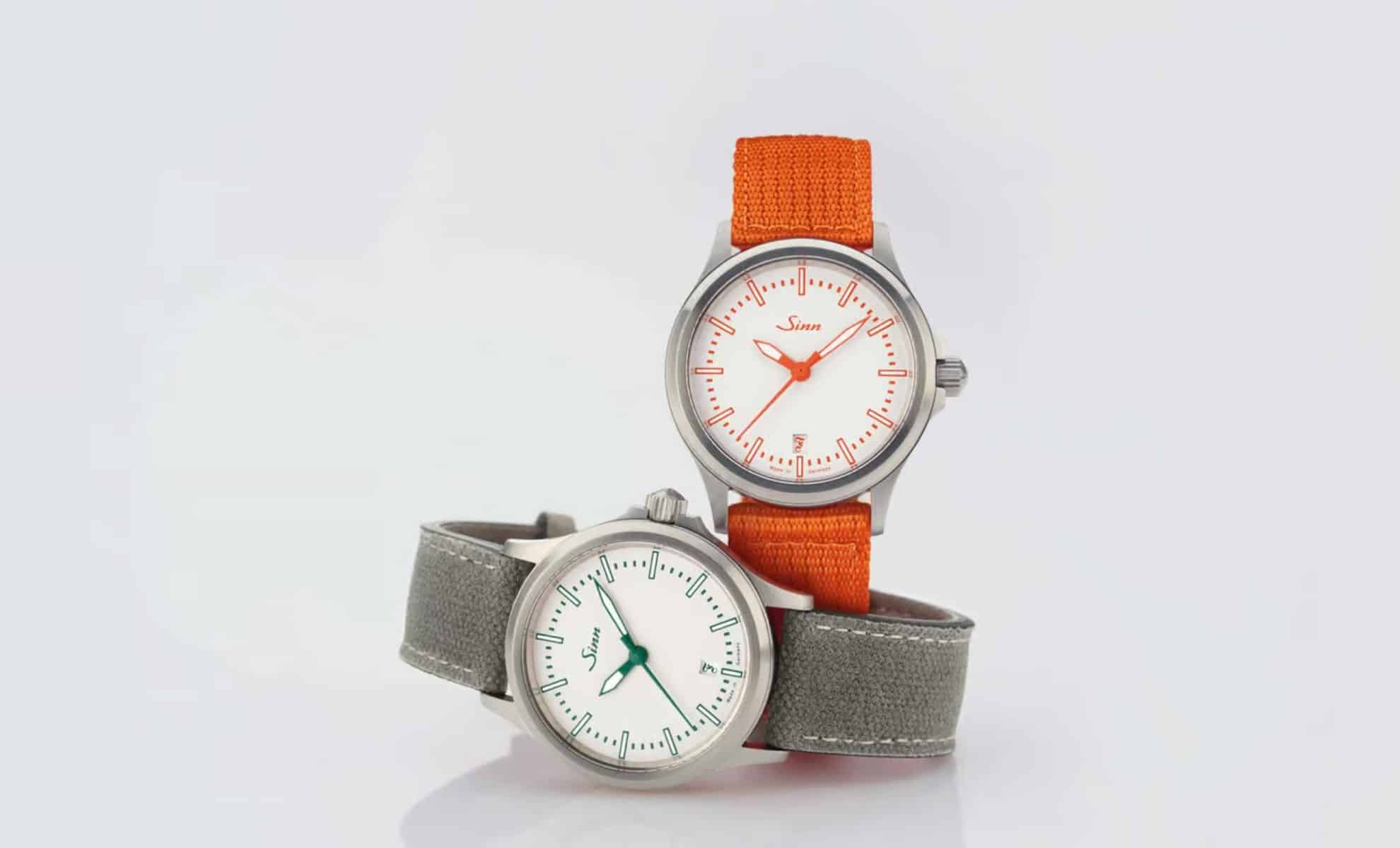 Sinn 556 I FAZ II : deux montres en édition limitée pour 25 ans de presse allemande