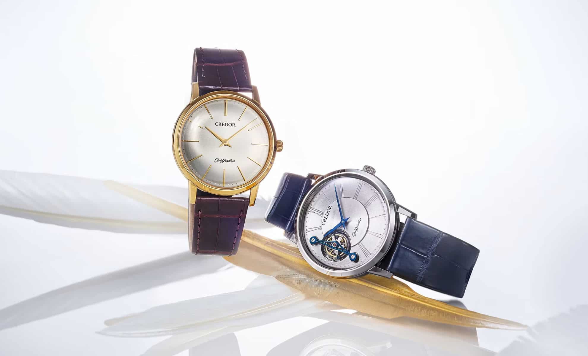 Credor Goldfeather UTD : l'horlogerie japonaise extra-plate frappe fort